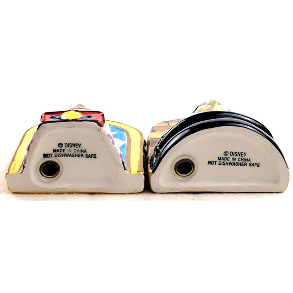 Disney Parks Snow White Wicked Queen Hag Witch Salt & Pepper Shaker Set - Picture 11 of 16